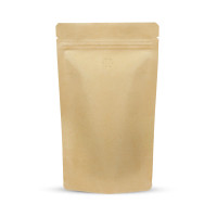 750g Kraft Paper With Valve Stand Up Pouch/Bag with Zip Lock [SP11] (100 per pack)